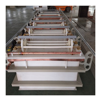 Ligne de placage automatique au zinc Wenbo, machine de revêtement de substrat en verre de type baril, contrôlée par PLC, réservoir en acier inoxydable, capacité 10L/h