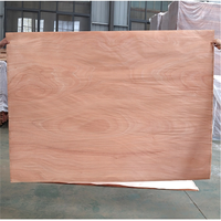 Haute qualité 0.3mm Gabon naturel Okoume visage naturel solide placage de bois de l'usine africaine