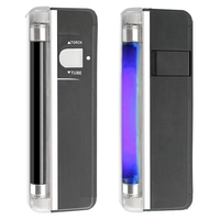 Lampe UV portable pour scanner les billets de banque en dollars et en euros, détecteur de monnaie portable, lumière UV