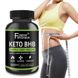 Extractos Vegetales KETO en Oferta, Ayudan a Aumentar los Niveles de Cetonas en Sangre para Hombres y Mujeres, 120 Cápsulas KETO BHB - Product Image 1