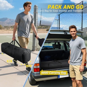 Giá thấp nhiệm vụ nặng nề pickleball <span class=keywords><strong>Net</strong></span> bánh xe Pro pickleball <span class=keywords><strong>Net</strong></span> hệ thống 22ft giải đấu lớp pickleball <span class=keywords><strong>Net</strong></span> - Product Image 6