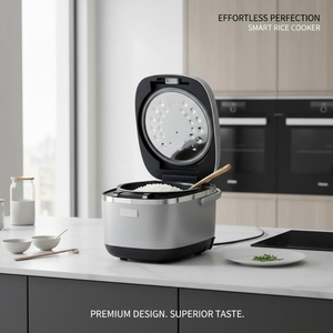 Nouvelle Cuiseuse à Riz Intelligente Multifonction IH 2026 avec Cuve Intérieure Émaillée pour Appareils Électroménagers de Cuisine - Product Image 2