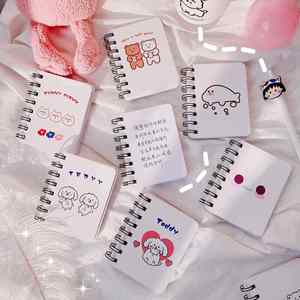 Wholesale Cheap Cute Custom Size <b>Small</b> Mini Legal Pad Spiral with Paper Cover - Product Image 3