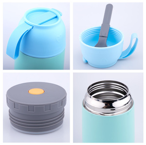Meistverkaufter Doppelwandiger Isolierter Speisebehälter Modischer Kleiner Speisethermoskanne Thermobehälter für Lebensmittel - Product Image 5