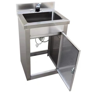 VICTORY KITCHEN Évier commercial à cuvette unique en acier inoxydable Éviers de cuisine amovibles en acier inoxydable Hôtels Restaurants Hôpitaux - Product Image 5