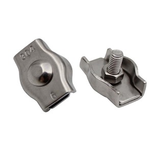 Hot Dip Galvanized Rigging Hardware Wire Rope <b>Clamp</b> Steel Wire Rope <b>Clip</b> U Bolt <b>Clip</b> - Product Image 2