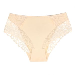 กางเกงชั้นในผู้หญิงแบบ OEM เซ็กซี่ ระบายอากาศได้ดี ไซส์ใหญ่ ป้องกันแบคทีเรีย ผ้าตาข่ายโปร่งใส ช่วงเป้าผ้าฝ้าย สำหรับผู้หญิง - Product Image 4