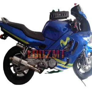 גוף+טנק להונדה CBR 600F2 600 CBR600 F2 FS CC CBR600F2 91 92 93 94 90No.324 CBR600FS 1991 1992 1993 1994 פיירינג כחול מבריק