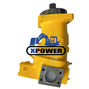 Nouveau moteur à piston hydraulique XPower A7V20 A7V28 pour excavatrice sur chenilles Noir/Argent Garantie de 6 mois - Product Image 1