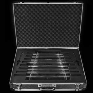 Mountain Rain clear Quartz Crystal Harp 432 hz 440 hz Crystal Singing Harp Fabricant <span class=keywords><strong>de</strong></span> gros Crystal Quartz Singing Bo - Product Image 2