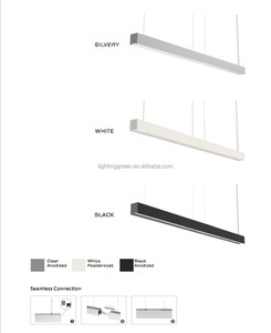 3000K 4000K 6000K <span class=keywords><strong>100lm</strong></span>/<span class=keywords><strong>W</strong></span> 40W có thể kết nối nhôm trần ánh sáng <span class=keywords><strong>LED</strong></span> recessed tuyến tính ánh sáng tại chỗ cho khách sạn tiếp nhận - Product Image 4