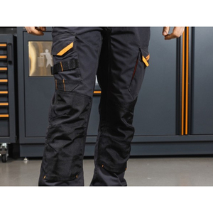 Beta 7818G multi-pocket <b>work</b> <b>trousers</b> in grey with <b>elasticated</b> inserts (sizes XS-3XL) - Product Image 6