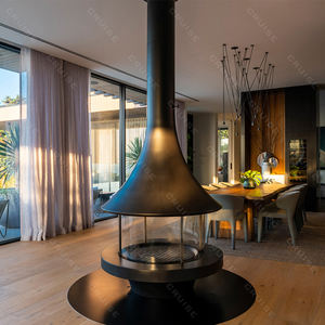 Crucero, tamaño personalizado, esquina de <span class=keywords><strong>bioetanol</strong></span>, quemador de Gas True Fire Burns, interior, <span class=keywords><strong>chimenea</strong></span> colgante suspendida de 1200mm con mesa de 1300/1500mm - Product Image 3