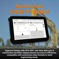 Pantalla de visualización AT80 para maquinaria de construcción, compatible con el instrumento de nivelación YCT H5pro