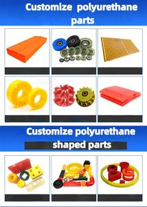 قطع مصبوبة من البولي يوريثان السائل عالية الجودة مصنعة حسب الطلب، توريد متين ومعتمد بشهادة ISO9001 - Product Image 3