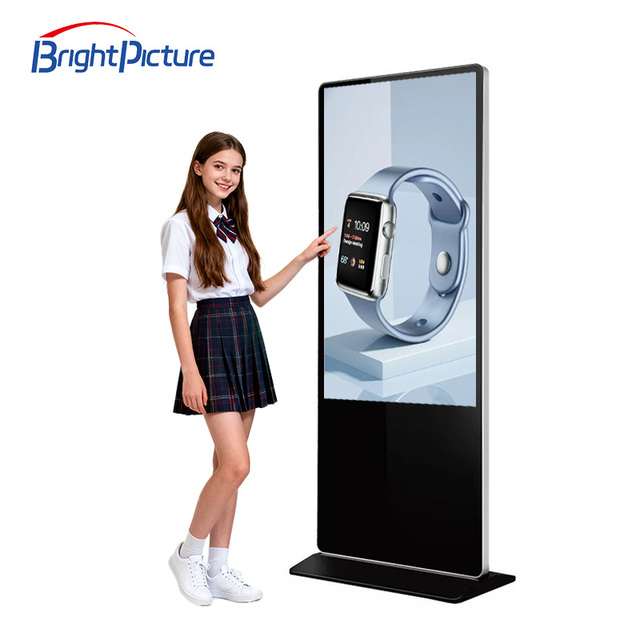 Ultra-Thin 10-Inch Touch Screen LCD Display with Built-In Wi-Fi & Ethernet Android 13 4K Resolution Table Mount