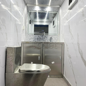 Luxury Portable Toilet <strong>Camping</strong> Restrooms Shower <strong>Unit</strong> 280X210X210Cm Waterproof Durable Design Mobile Shower Bathroom Trailer - Product Image 3