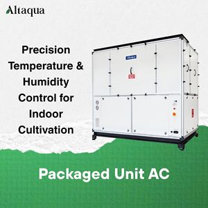 Aire Acondicionado Compacto de Techo de Bajo Consumo con Ventilación de Aire Fresco para Cuartos de Cultivo Comerciales - Product Image 1