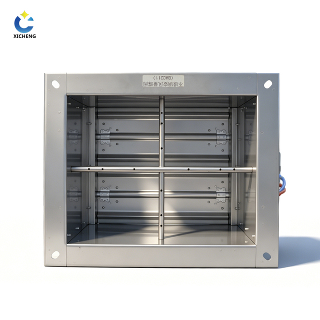 Variable Air Volume Damper Industrial Ventilation VAV Air Damper Galvanized Steel Air Tight Variable Air Volume Control Box