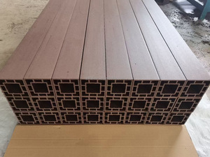 Gỗ nhựa composite WPC hàng rào bài viết làm máy/WPC hồ sơ máy đùn/WPC decking Board đùn dòng - Product Image 4