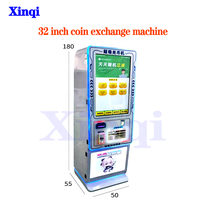 Distributeur automatique de pièces de monnaie de haute qualité en gros d'usine, machine à échanger les pièces de monnaie automatique, machine à jetons personnalisée
