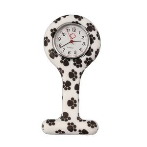 カラフルなポータブル防水ポケット胸シリコンウォッチナースシリコンブローチナースウォッチ、カスタムロゴ付き - Product Image 1