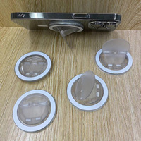 Support de téléphone portable multi-angle solide en plastique ABS fin et portable avec anneau magnétique puissant pour la maison, le bureau et le lit