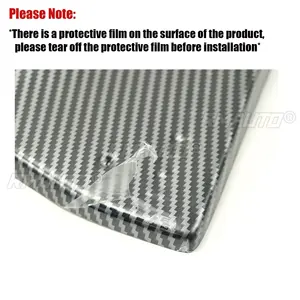 <b>For</b> Chevrolet Corvette C7 2014-2019 <b>Car</b> Rear Bumper Corner Side <b>Diffusers</b> Splitter Spoiler Glossy Black Carbon Fiber Look 2 Pcs - Product Image 6