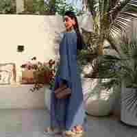 Nouvelles Robes Longues Solides avec Ceinture pour Femme Musulmane, Abaya Élégante Décontractée, Caftan Uni Marocain Islamique Saoudien, Vêtements Turcs