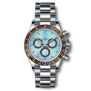 도매 주문 상표 고품질 형식 시계 스테인리스 방수 남자의 시계 - Product Image 1