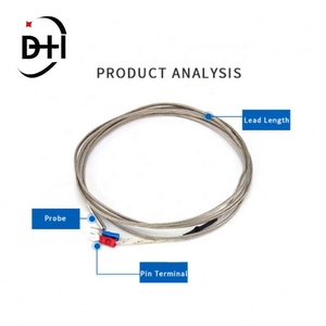 Sensor de Temperatura con Sonda de Rosca M6 Tipo K de 1M/2M/3M, Controlador de Temperatura 0-400C - Product Image 2