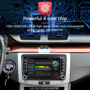 Для VW Volkswagen GOLF MK5 MK6 Jetta Passat CC магнитола GPS Carplay 7 дюймов сенсорный экран двойной Din - Product Image 3