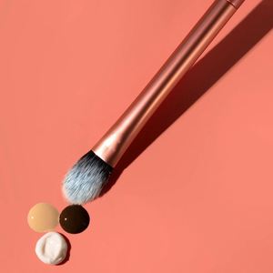 Juego de Brochas de Maquillaje Cosmético con Cerdas Sintéticas Perfectas para Delinear los Dedos, con Punta Cónica para Iluminar y Disimular - Product Image 3