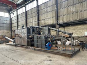 Machine de production de biochar à économie <span class=keywords><strong>d</strong></span>'énergie, auto-allumante, compacte, pour charbon de <span class=keywords><strong>bois</strong></span> et vinaigre de <span class=keywords><strong>bois</strong></span>, avec moteur en acier inoxydable et charbon actif - Product Image 4