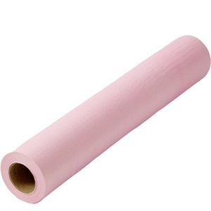 Rouleaux <span class=keywords><strong>de</strong></span> draps jetables roses imperméables et résistants à l'huile <span class=keywords><strong>pour</strong></span> tables d'examen et tables <span class=keywords><strong>de</strong></span> massage, certifiés CE - Product Image 3