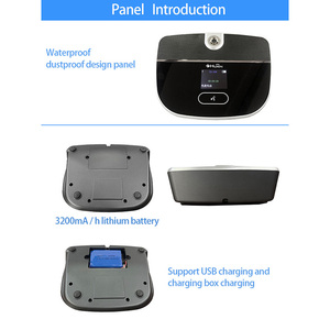 Hệ thống hội nghị tay trong tay không dây Đơn vị Đại Biểu Micro không dây 2.4G - Product Image 6