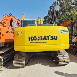 Machinerie de construction d'origine japonaise importée, excavatrice KOMATSU PC130 d'occasion, tracteur à chenilles d'occasion - Product Image 2