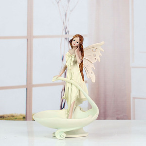 Juego de Accesorios de Baño de Estilo Nórdico, Figura de Ángel de Resina, Organizador de Loción para Baño, Decoración para el Hogar, Regalo - Product Image 4