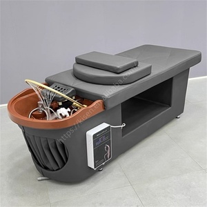 Fauteuil de lavage pour salon de coiffure et spa capillaire Kisen avec cadre en acier inoxydable, lit de massage thaïlandais pour spa capillaire et shampoing - Product Image 6