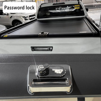 Couverture de benne rigide pliable en alliage d'aluminium avec installation sans perçage pour pick-up Isuzu D-Max