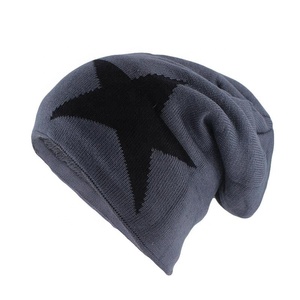 Bonnet en laine pour hommes et femmes Logo personnalisé brodé offre spéciale tendance hiver chaud extérieur Slouchy laine LOGO personnalisé vente en gros - Product Image 3