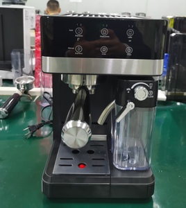 Machine à café espresso italienne Machine à café électrique noire en acier inoxydable Nuova Simonelli Nova Machine à cappuccino à 3 grains 220 - Product Image 1