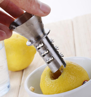 Presse-agrumes facile à utiliser en acier inoxydable de qualité alimentaire citron orange presse-agrumes