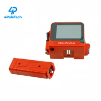 4POLETECH Machine de codage de date portable 2-en-1, encre à séchage rapide et imperméable pour l'emballage alimentaire et pharmaceutique, la logistique et les boîtes