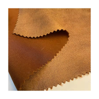 Fabricant en gros Textiles de maison doux Tissu en fibre d'habillement avec 95% polyester 5% Spandex Tissu en daim de plongée de couleur bronze