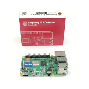 Оригинальный Raspberry Pi 4 Модель B 4b 8 ГБ/4 ГБ/2 ГБ оперативной памяти BCM2711 четырехъядерный Cortex-A72 рычаг Поддержка Wi-Fi Bluetooth 5,0