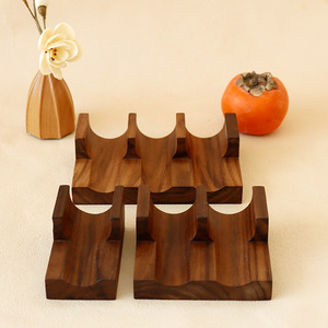 Vajilla para Restaurante Occidental - Soporte para <span class=keywords><strong>Torre</strong></span> de <span class=keywords><strong>Sushi</strong></span>, Bandeja para Erizo de <span class=keywords><strong>Mar</strong></span>, Marco Rectangular de Madera Ecológico - Product Image 1