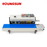 YOUNGSUN Machine à sceller les sachets en continu horizontal automatique Scellant pour film plastique Scellant à bande continue