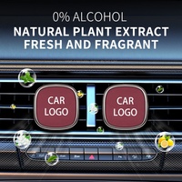 Diffuseur de parfum pour voiture en papier, design personnalisé, super résistant, parfum longue durée, parfum de luxe, diffuseur d'air personnalisé pour voiture avec logo