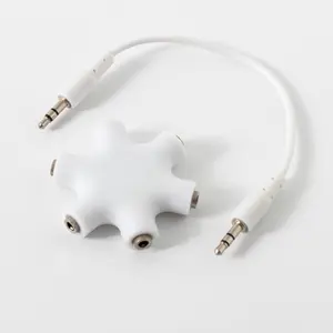 3.5mm 1 5 earbuds 헤드폰 이어폰 스플리터 분배 분배기 애플 아이팟
